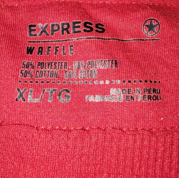 Express Red Sweatshirt - Picture 3 of 5